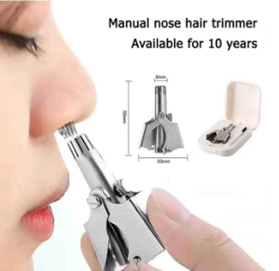 Manual Nose & Ear Hair Trimmer